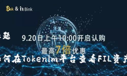 标题

如何在Tokenim平台查看FIL资产？