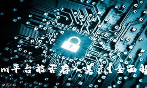 ### Tokenim平台能否存入美元?全面解析与使用指南